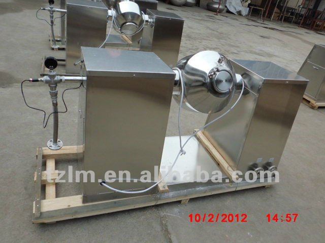 mixing drying double cone rotary vacuum dryer