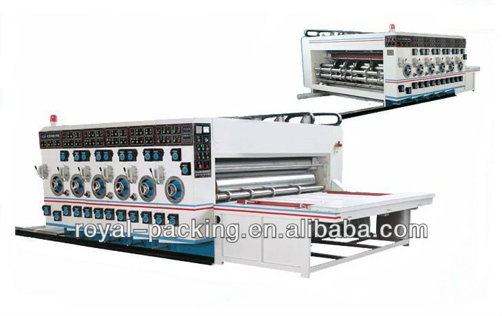 MJZX-2 Flexo corrugated paperboard Printing and Slotting Machine ,Printer(Chain feeding)