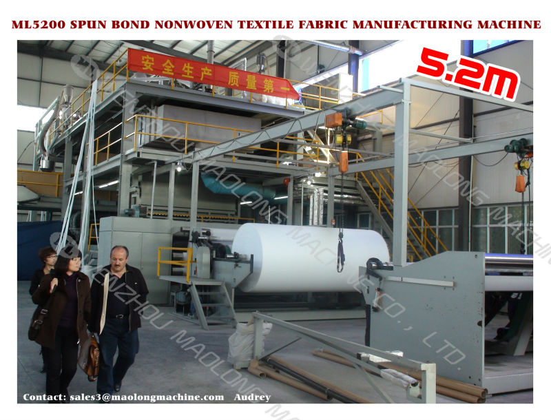 ML5200 5.2m Nonwoven Fabric Manufacture Machine