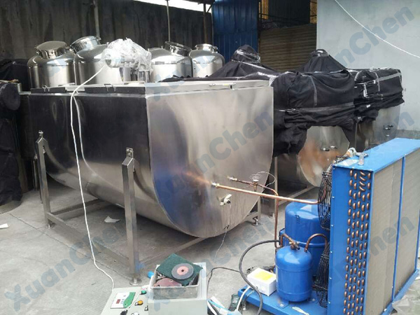 Mnufature Milk Cooling/Storage/Mixing Tanques