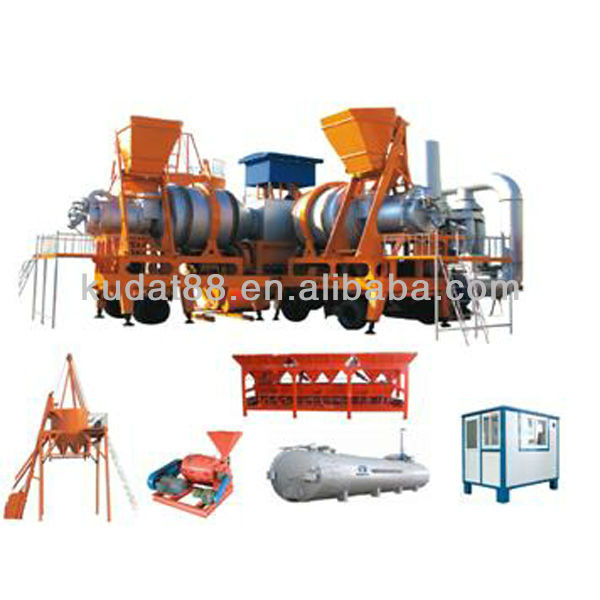 Mobile Asphalt Batch Mixing Plant