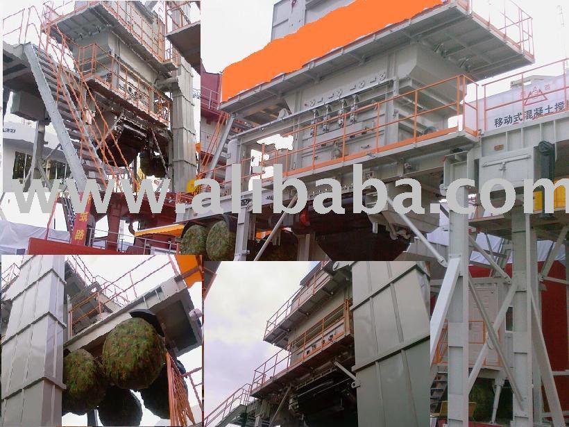 mobile asphalt mixing plant