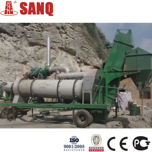 Mobile Asphalt Mixing Plant Portable Asphalt Hot Batch Plant Bitumen Mixing Plant