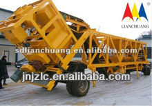 mobile concrete mixing plant HZS25