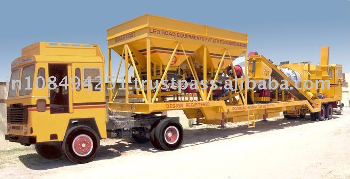 MOBILE DRUM MIX ASPHALT PLANT