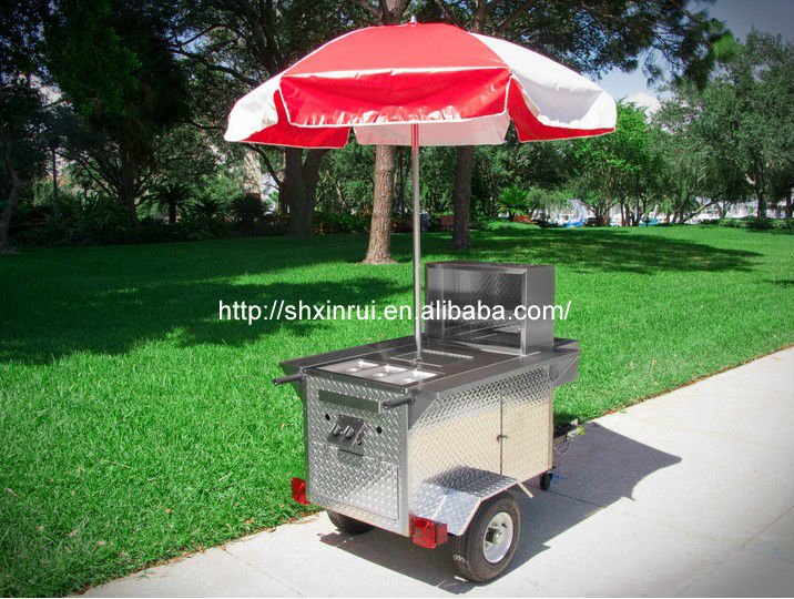 Mobile Food Cart Hot Dog Cart XR-HD110 A