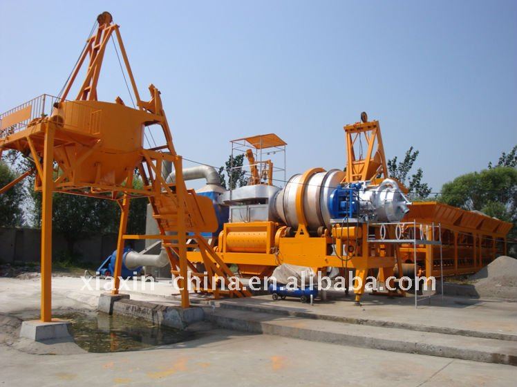 Mobile Forced Asphalt Mixing Plant