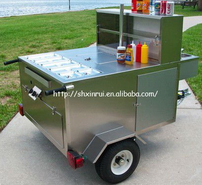 Mobile Hot Dog Cart for Sale XR-HD120 A