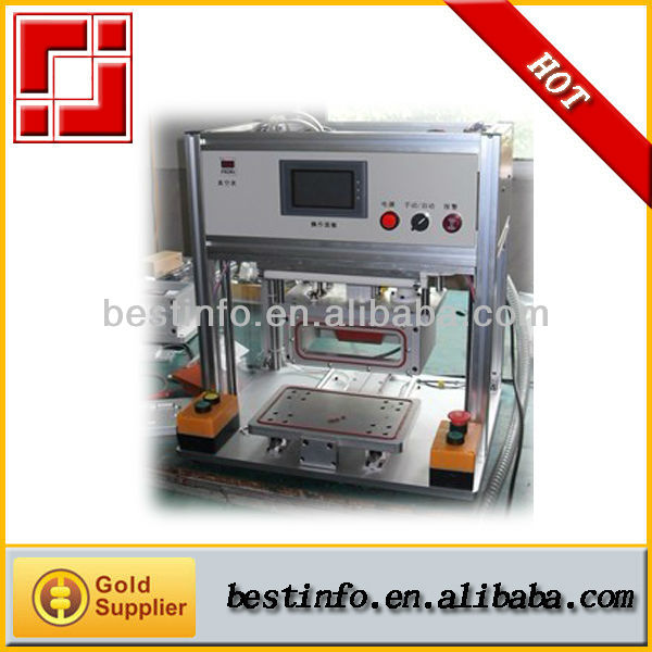 Mobile phone repair larminator machine rigid to rigid larminator with display screen