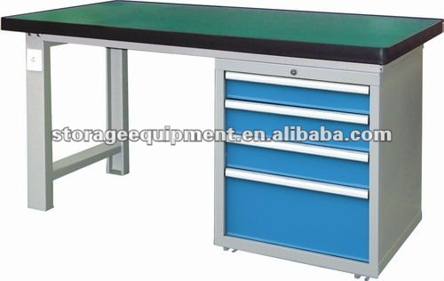 mobile steel work bench for garage