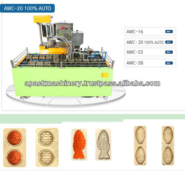 MODEL NO-AWC-20 Full Automation Easy Operation Walnut Cake Machine