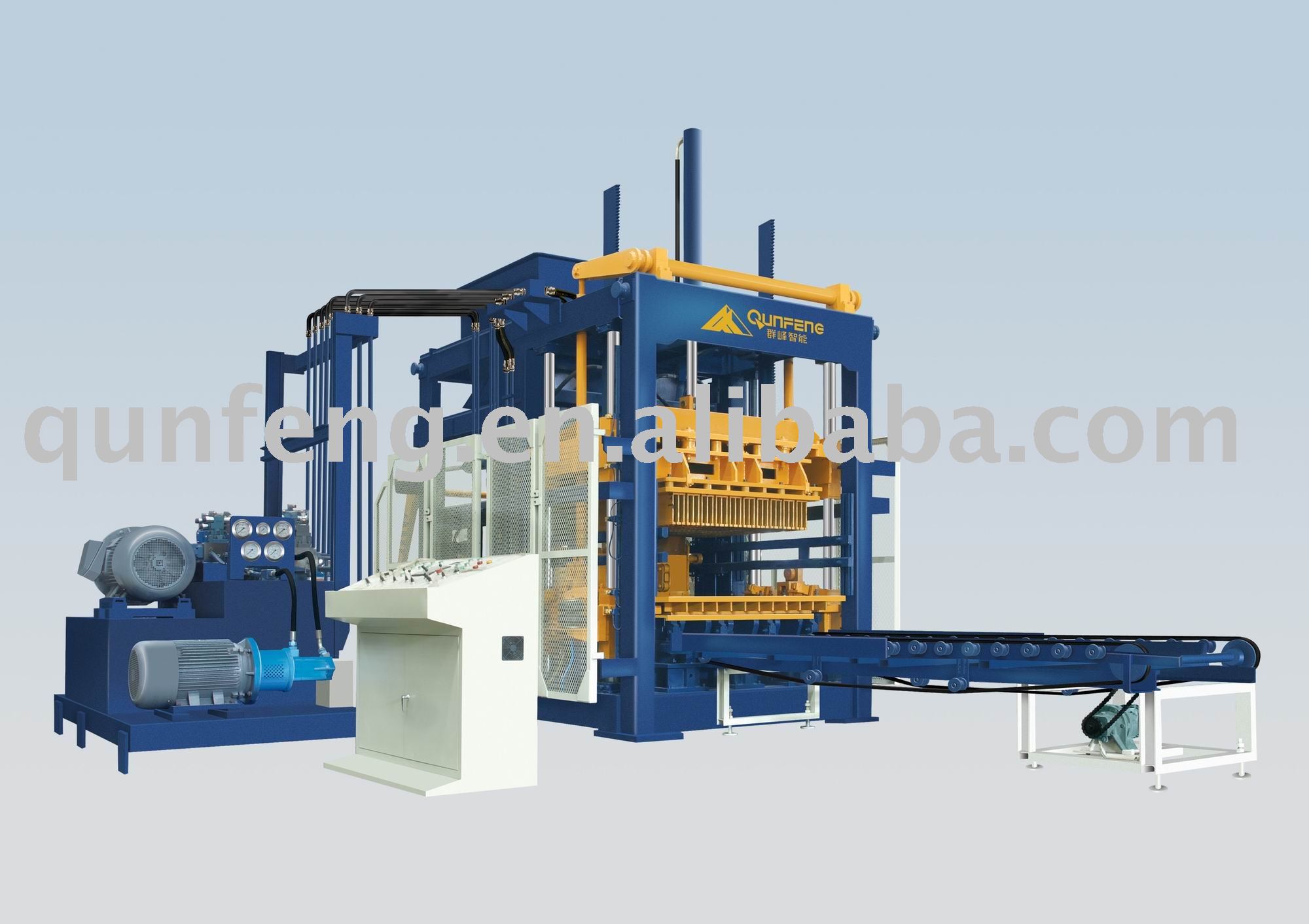 Model QFT18-20 (300) Block Making Machine