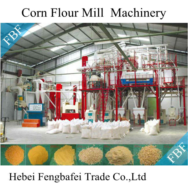 Modern Complete Set Maize/Corn Flour Milling Machine,Electric Corn Mill,Flour Production Line