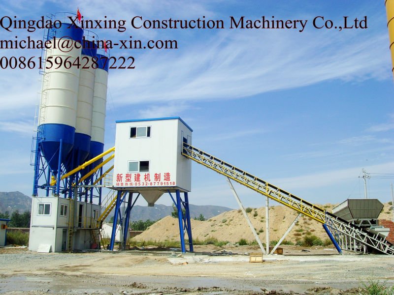 modular concrete mixing plant