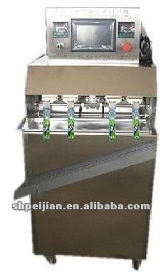 Molding bag filling sealing machine