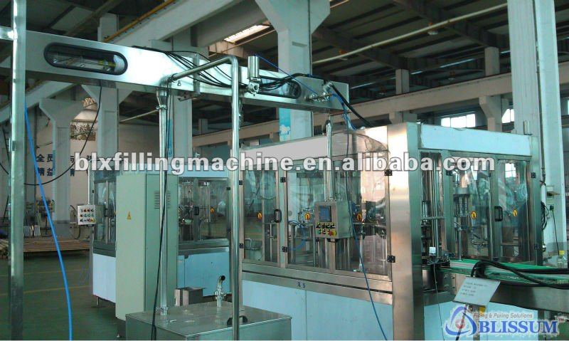 Monoblock Juice fiilling capping machine with sterilizer