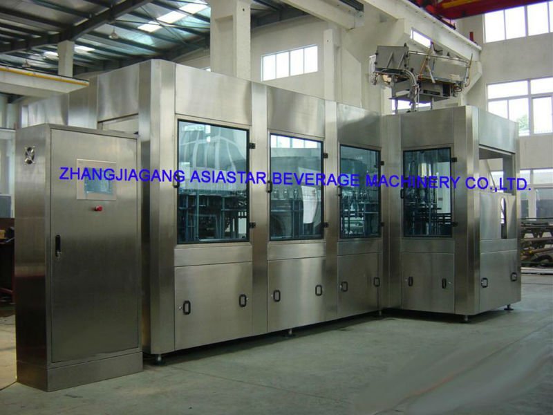 Monoblock pure water filling machine