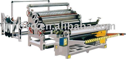 Monolayer corrugated board making machine /single face coorugated paper making machine / single facer