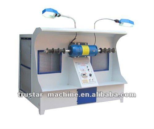 more popular Two Head Shoe Polishing Machine