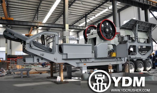 Most Advanced famous brand Mobile Jaw Crusher