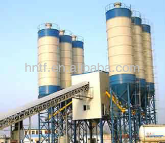 Most efficient HZS90concrete mixing plant