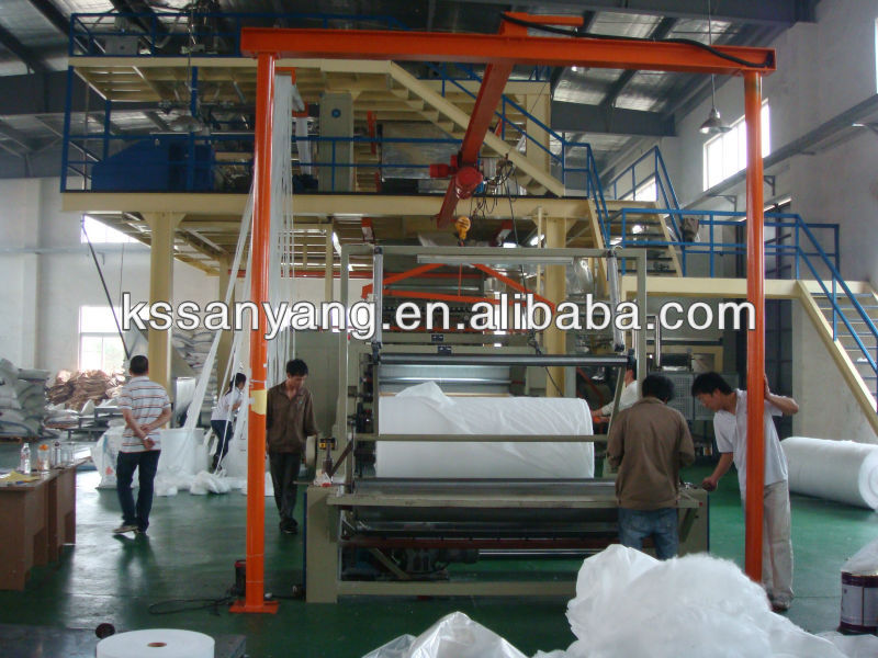 Most Welcomed S/SS PP spunbonded nonwoven fabric machine