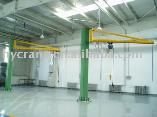mounted column pedestal crane
