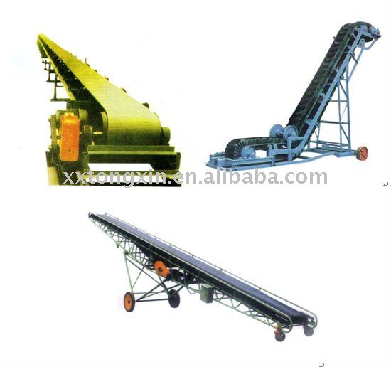 Movable material handing system special belt transport equipment