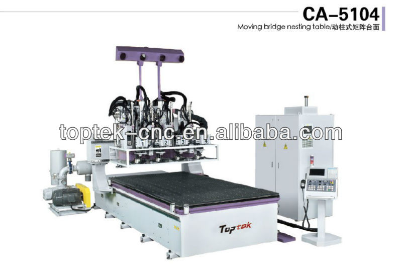 Moving bridge nesting table CNC ROUTER(CA-5104)