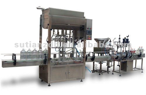 MT-1000 automatic filling capping labeling machine