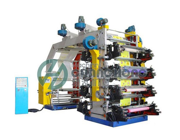 Multi-color T-shirt bag Flexo Printing Press Machine