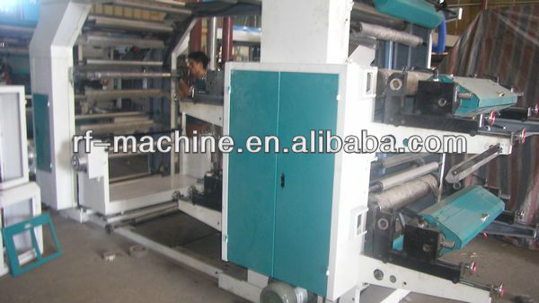 Multi-colors double faced print Flexographic Printing Machine