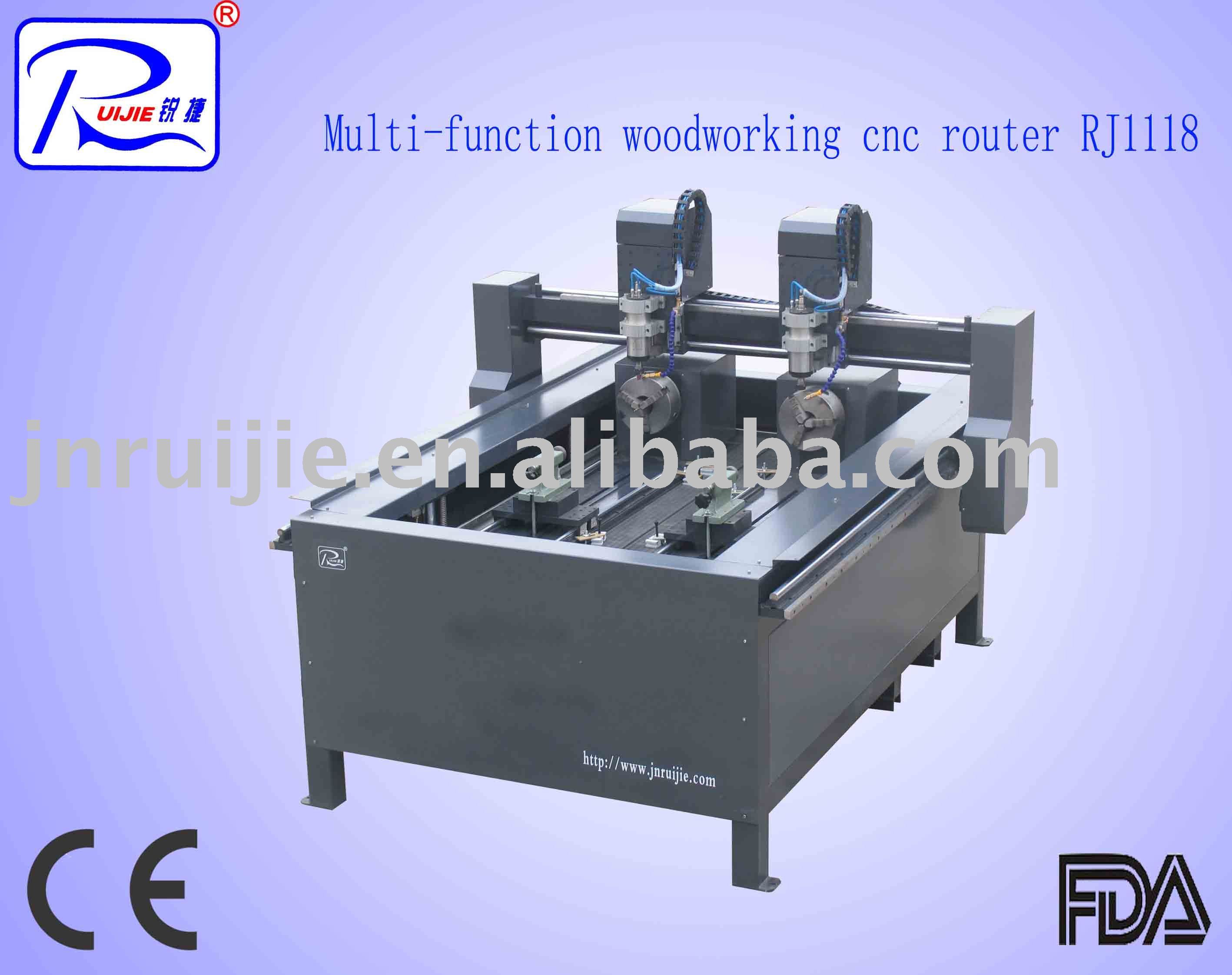 Multi-function woodworking cnc router RJ1118