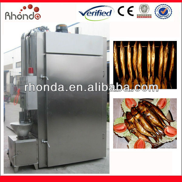 Multi-functional Fish Smoking Machine with Factory Price