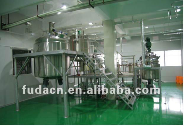 Multi-functional liquid detergent production line