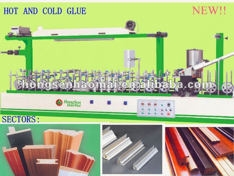 Multi-functional membrane profile wrapping machine