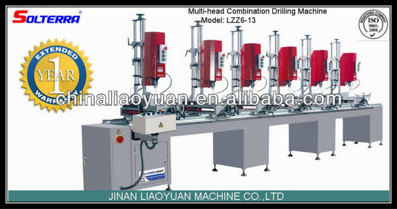 Multi Head Drilling Machine Aluminum Windows Drilling Machine