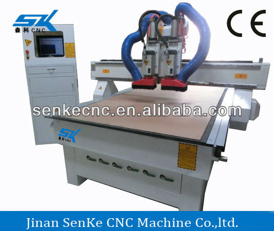 Multi heads available router cnc with high efficiency