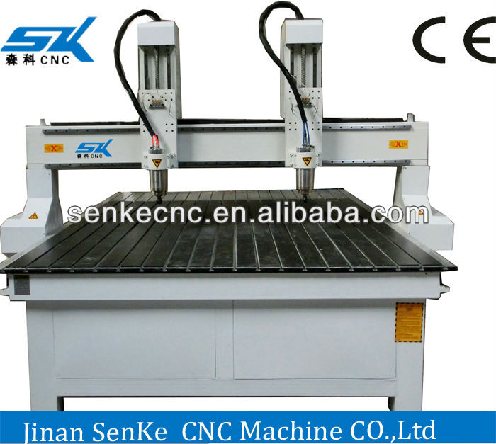 multi heads high speed cnc wood machine