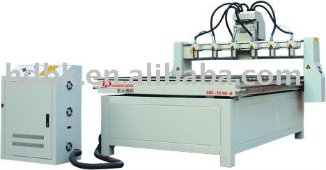 Multi-heads Wood CNC Router Machine