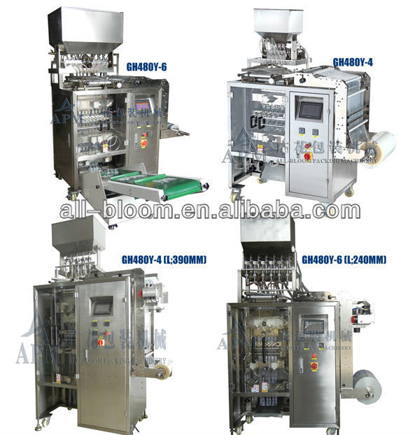 Multi lines flavor oil packaging machine