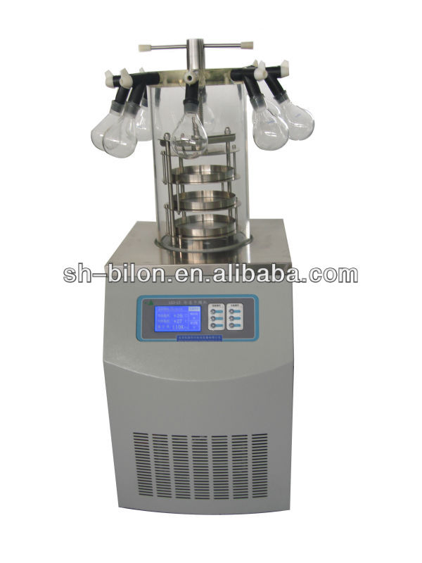 Multi-pipe Top-press Vacuum Freeze Dryer/ Laboratory Lyophilizer