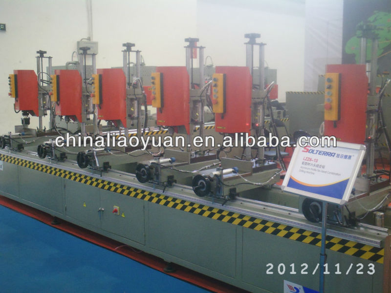 Multi Spindle Vertical Drilling Machine for Aluminum curtain walls LZZ6-13