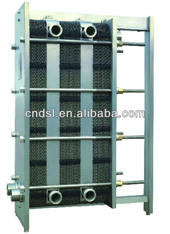 Multi-zone plate heat exchanger