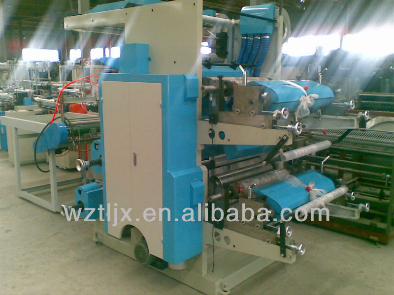 Multicolour Flexo Printing Machine for Vest Bag and Flat bag