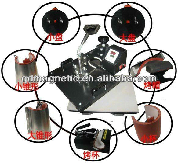 multifunction 8 in 1 heat press machine