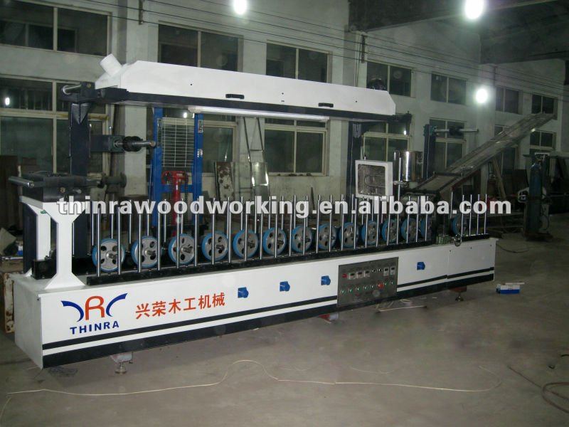 Multifunction Profile Wrapping machine( hot and cold glue )