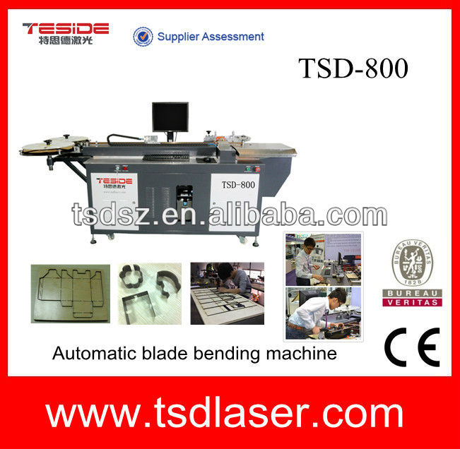 multifunctional automatic cnc steel rule bending machine for package and die plate (TSD-800) with CE certificate