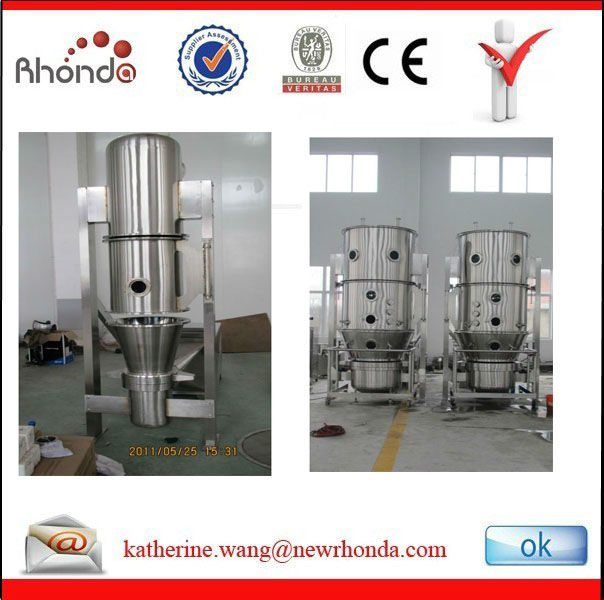 Multifunctional fluid-bed granulator with CE certificate