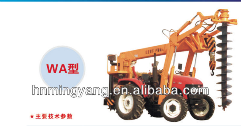 Multifunctional new type automatic trench excavator patent product